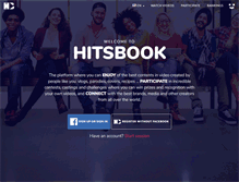 Tablet Screenshot of hitsbook.com